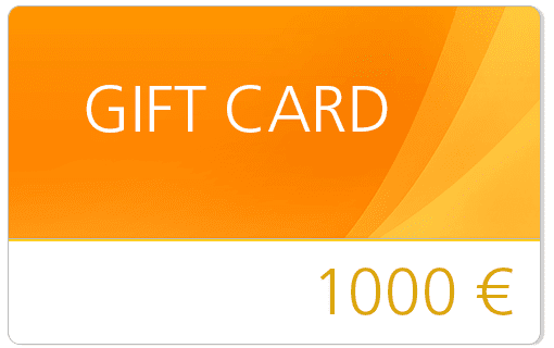 Picture of 1000 € gift card